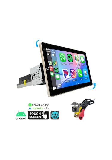 Rose Dc-8610bt-464 10,1" 4gb Ram 64gb Hafıza A100 İşlemci 360 Derece Dönen Android Tablet Ekran