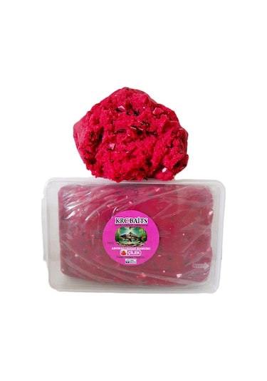 Krc Baits Aromalı Sazan Hamuru 1000 Gr 3-çilek