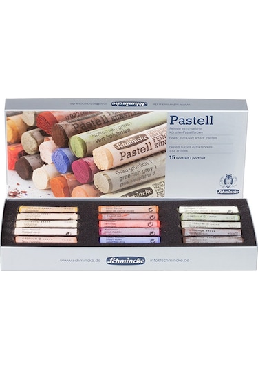 Schmincke Soft Pastel Boya Seti Portrait 15Li