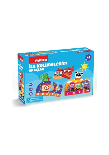Puedo İlk Kelimelerim Puzzle - Araçlar