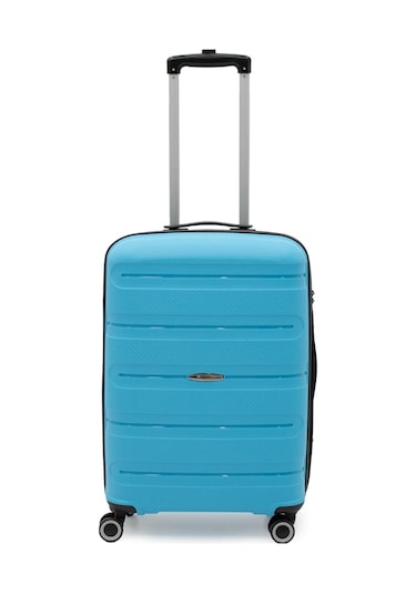 Artemis Üçlü Polipropilen Pp &kırılmaz 3'lü Valiz&bavul Seti Mavi