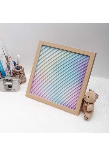 Space Yazı Panosu Mesaj Tahtası, 121 Siyah Harf Karakterli