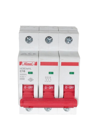 Himel 3x16A 4.5kA C Eğrisi Otomatik Sigorta