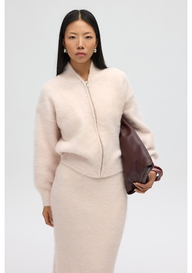 Mai Collection Mai Studios Co. Nivra Pembe Uzun Triko Etek Pembe
