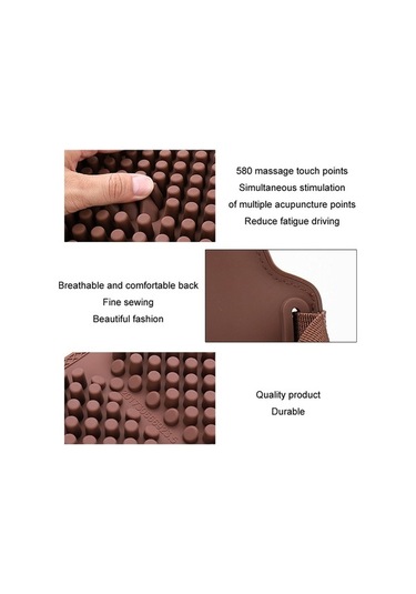 Novahub Silikon Araba Soğuk Ped, Renk: Kafalık Kayısı, Yaz Nefes Alabilir Diğer