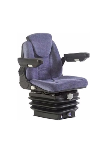 Miralbueno Körüklü- Kolçaklı-başlıklı Kumaş Koltuk İş Makinesi/traktör