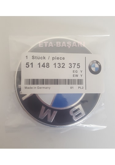 Bmw 82mm-Ön Kaput Arma Ön Logo Bmw TRYERY367