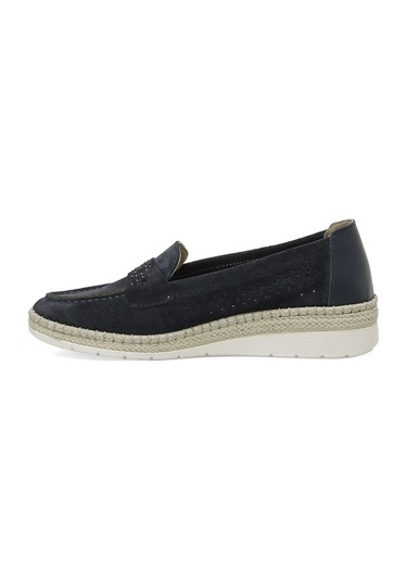 105454.z5fx Lacivert Kadın Loafer 000000000101970476 Mavi