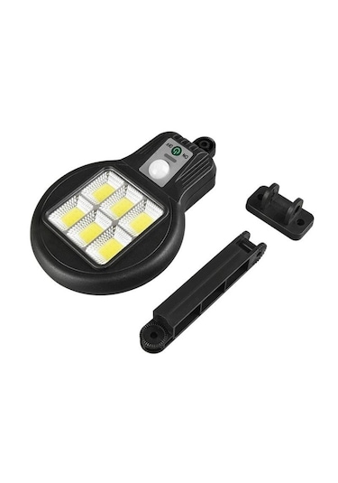 48 Ledli Cl-182-6 Sensörlü Mini Sokak Lambası Solar Güneş Enerjil