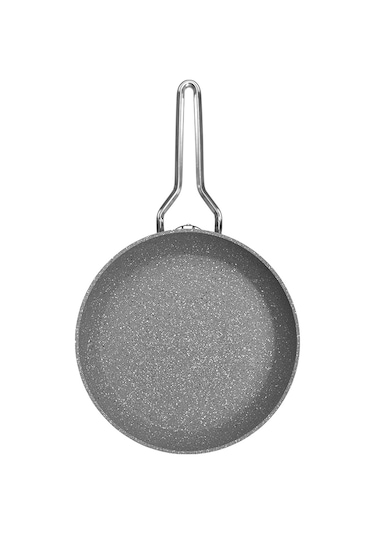 Amboss Shadow 7 Parça Yanmaz Yapışmaz Ezme- Granit Tencere Seti - Gri