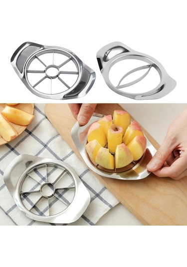 Homyl Meyve Tart Dilimleme Kesici Mango Armut Elma-dilimleyici Gümüş