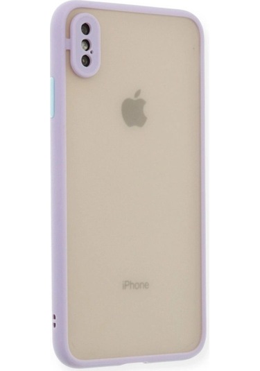 Apple, Uyumlu iPhone X Kılıf Montreal Silikon Kapak - Mor