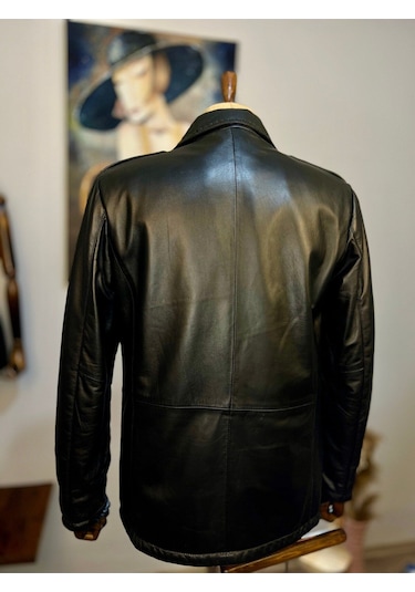 Always Leather Usta İşi Özel Dikim Hakiki Deri 1803340042 Siyah