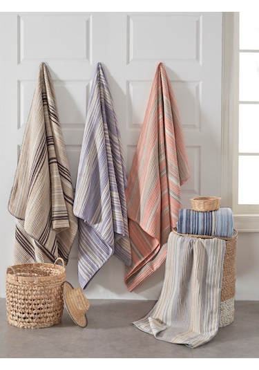 Vicuna Home 4 Mevsim Pamuklu Battaniye - Çift Kişilik Kahverengi