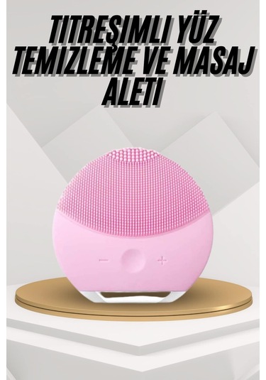 Hassas Ciltlere Özel Titreşimli Yüz Temizleme Ve Masaj Aleti