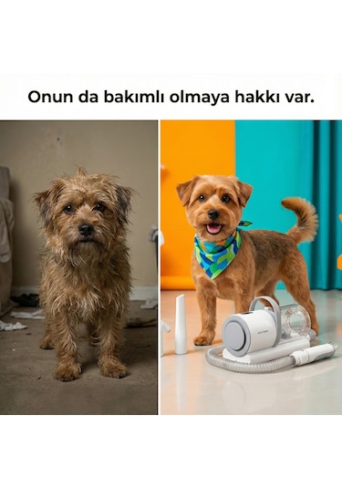 Neutron Akıllı Evcil Hayvan Bakım Seti, Kedi - Köpek Bakım Seti