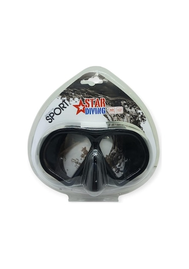 Star Diving Dalış Maskesi Yetişkin - 51703-kırmızı Lisinya Çok Renkli