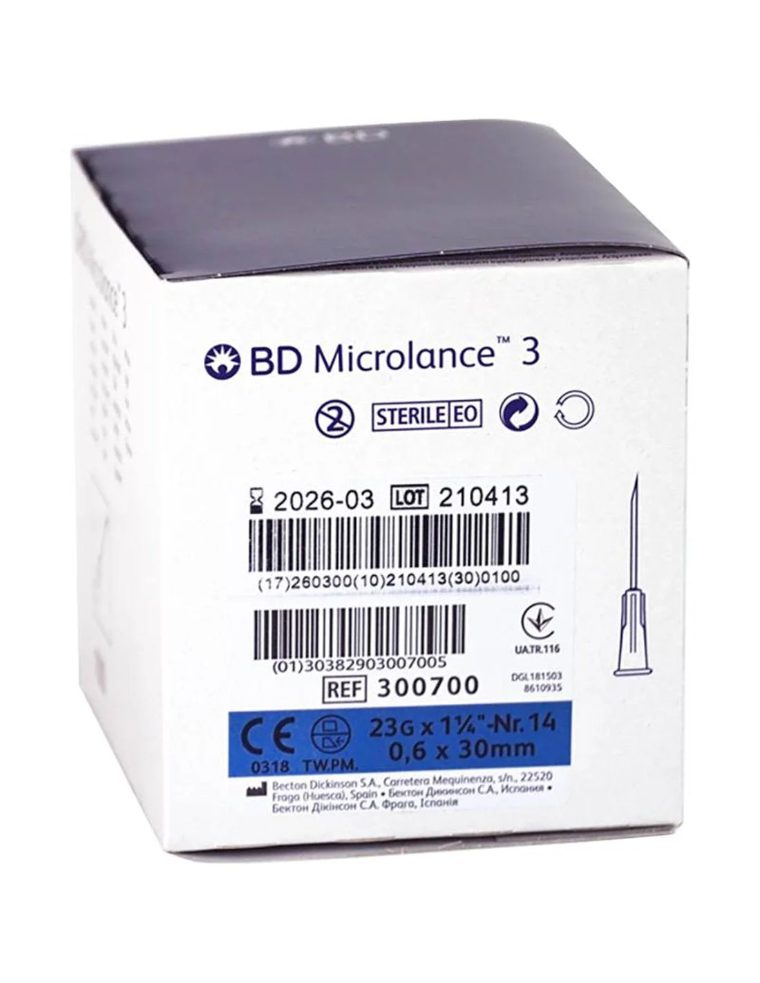 Bd 23 G İğne Ucu 100lük Paketler