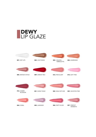 Flormar Besleyici Dudak Parlatıcısı - Dewy Lip Glaze - 025 Lavende-8682536069465