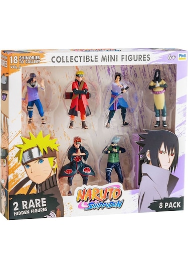 Pmı Nsh2070s Naruto 8li Koleksiyon Figür Seti Asorti