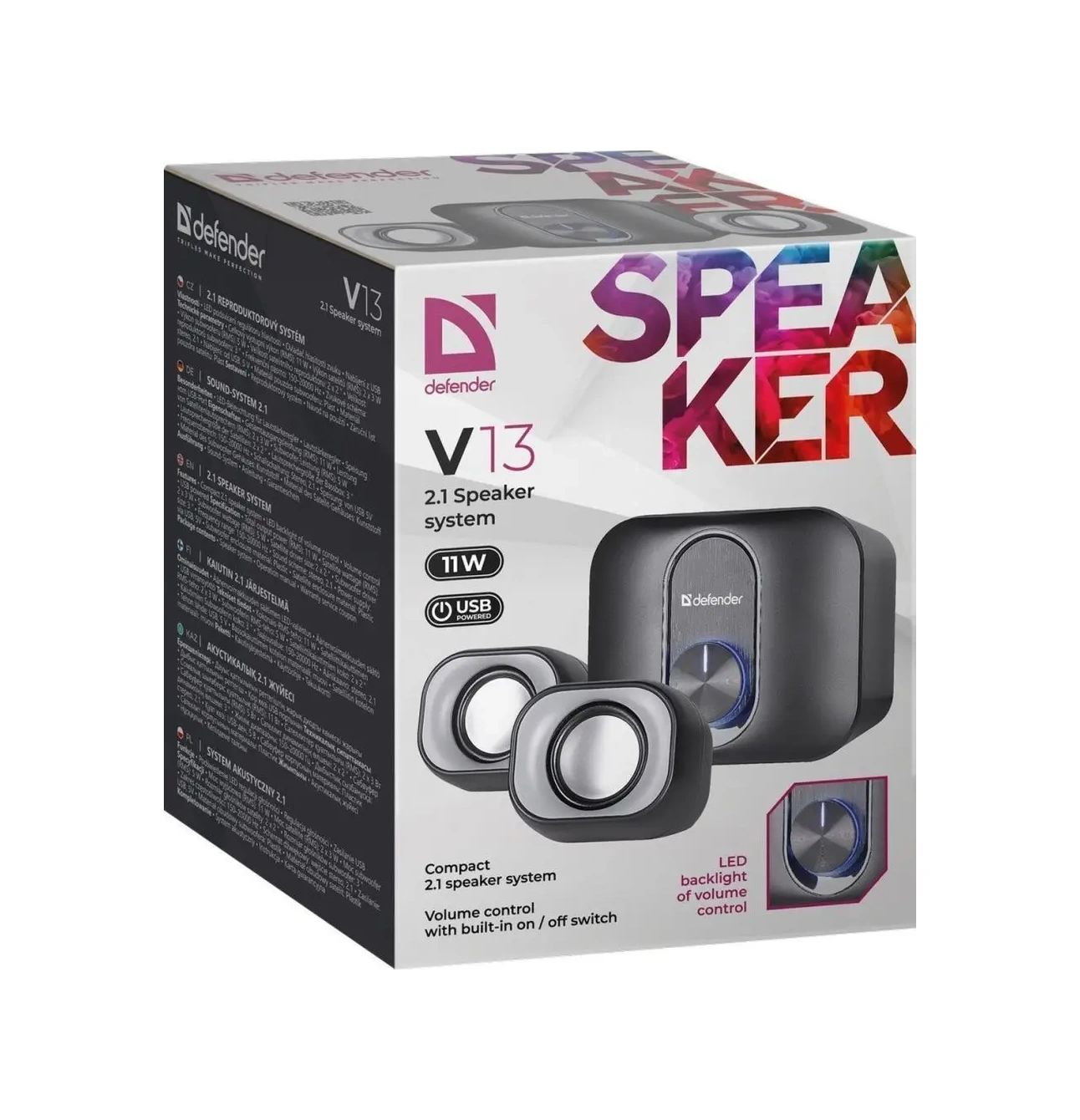 Defender Bilgisayar Hoparlörleri 11 W Usb V13 Güçlendirilmiş. 115302920