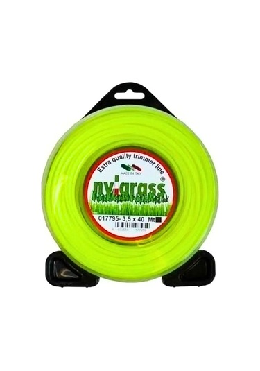 Misina 3.5mm 40 Mt 6 Köşe Sarı