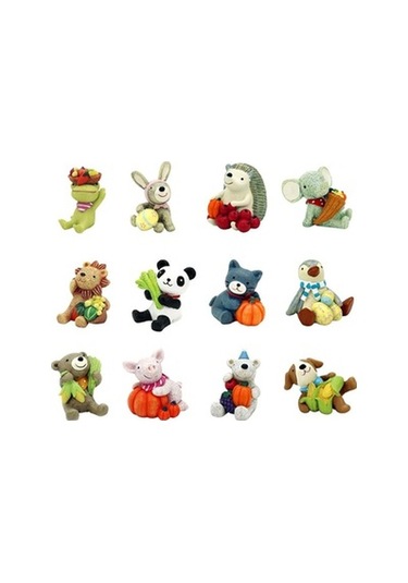 Lijinxu Magideal Reçine Zanaat Küçük Hayvan Figürleri Saksı Bir-fil