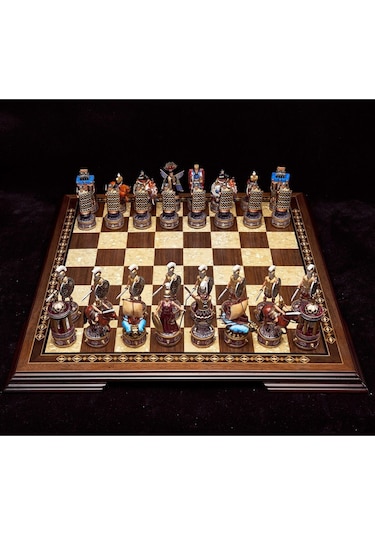 Büyük İskender - Pers Kralı Dairus Satranç Takımı