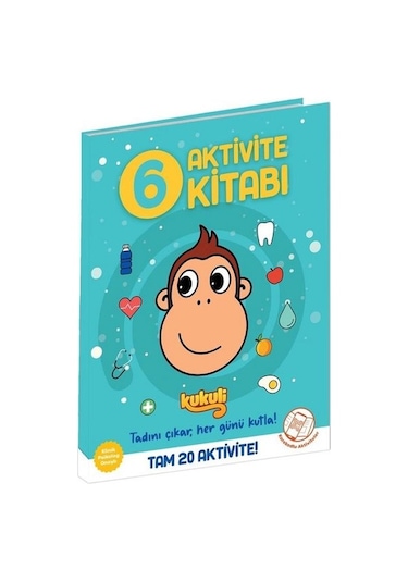 Kukuli Aktivite Kitabı - 6 - Buket Kurt - Beta Kids