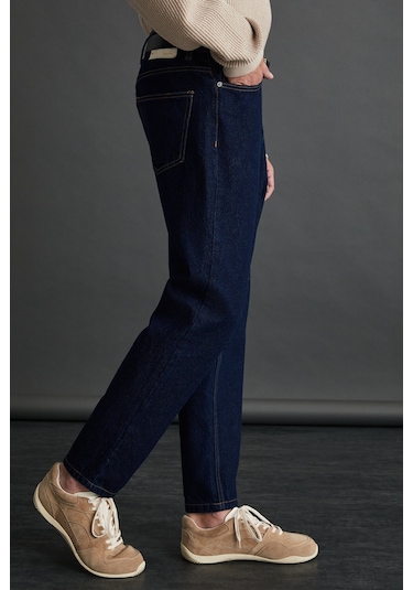 AZURHA  Erkek Denim Koyu Mavi Pantolon