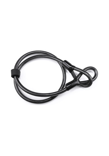 Ranyeek 115 Cm Esnek Çelik Bisiklet Kablosu - Güçlü Pvc Kaplama, Çift Halka Tasarımı İle Bisiklet Ve Motosiklet Kilitleme İçin İdeal Çok Renkli