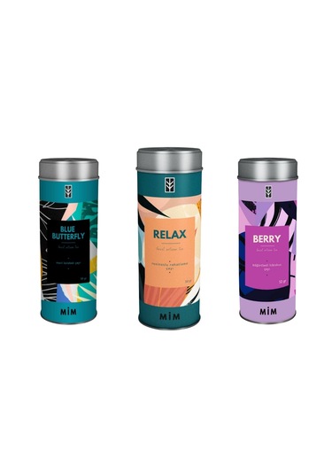 Mim And More Kafeinsiz Çay Seti 3 x 50 G