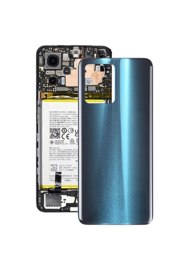 Cbtx Realme 9 Pro+ Uyumlu Pil Arka Kapağı Yeşil