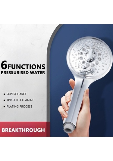 Wondernest Ve Sade, Modern Lichen Fonksiyonlu El Duşu Başlığı, Altı Abs, Xp Diğer