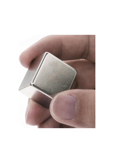 20x20x20 Mm Süper Güçlü Neodyum Küp Mıknatıs, Kare Magnet 2 Adet