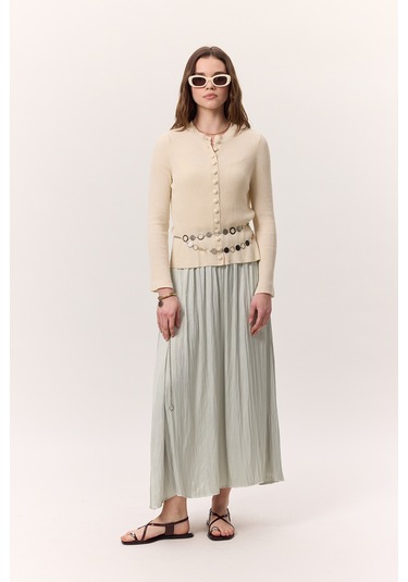 Crush Saten Etek Su Yeşili Su Yeşili