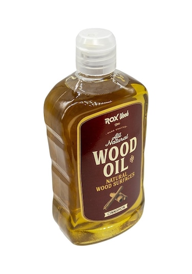 Rox Wood 0121 Tarçınlı Doğal Ahşap Yağı 500  Ml