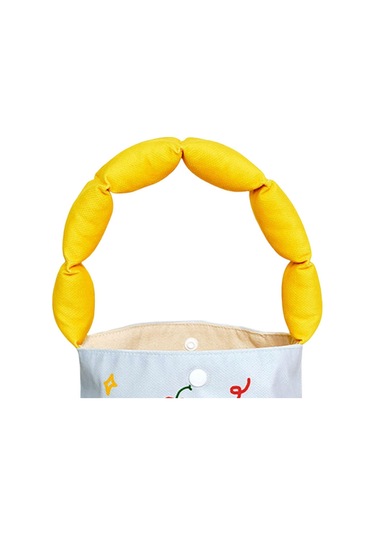 Homyl Kadın Kova Çantası Taşınabilir Çanta Günlük Sevimli Dondurma Deseni