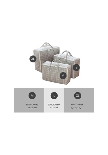 Mufunye Ekose Nem Ve Toz Geçirmez Saklama Çantası - Yatak, Yorgan, Yastık, Battaniye Ve Giysiler İçin Aile Boyu Yer Tasarrufu Sağlayan Çok Amaçlı Organizer Çok Renkli Mufunye Ekose Nem Ve Toz Geçirmez Saklama Çantası - Yatak, Yorgan, Yastık, Battaniye Ve Giysiler İçin Aile Boyu Yer Tasarrufu Sağlayan Çok Amaçlı Organizer Çok Renkli