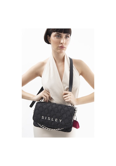 Sisley Kadın Çapraz Çantası C.sly 061 Std / Siyah