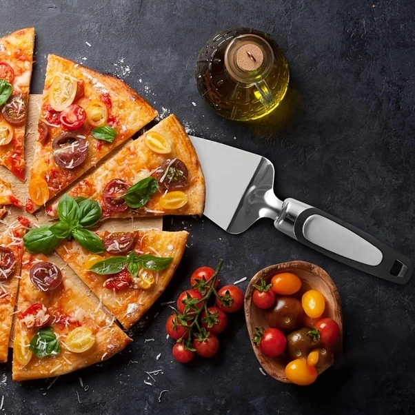 Dashanshop Siyah Paslanmaz Çelik Pasta Ve Kek Kesici Paslanmaz Çamaşır Makinesi Güvenli Siyah