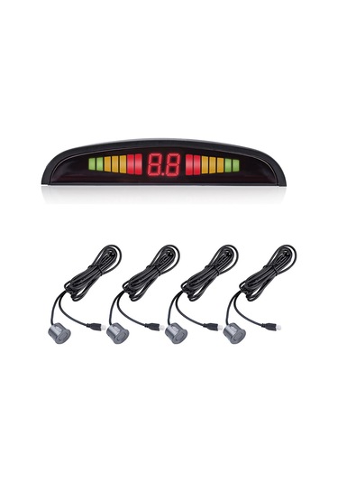 GPR AUTO PARTS TÜRKÇE KONUŞAN PARK SENSÖRÜ LED GÖSTERGELİ FÜME