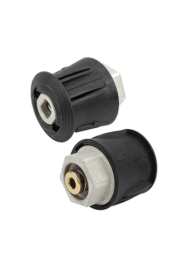 Karcher Uyumlu İçin Metal Basınçlı Yıkama Hortumu Konnektörü Dönüştürücü Güç Yıkama Çıkış Adaptörü M22 Karcher Uyumlu Bosch Nilfisk Yüksek Basınçlı Yıkama Hortumu