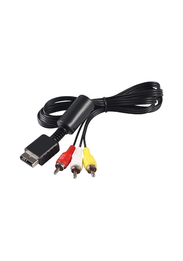 PS2 PS3 AV Kablo  Audio Video AV RCA Tv Kablosu Playstation 1-2-3