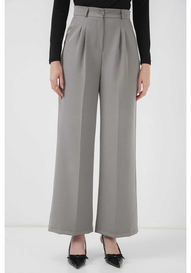 Gabria Bol Paça Cepli Pantolon Gri