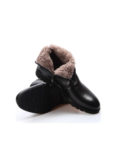 Hakiki Deri Kürklü Erkek Klasik Bot 711kma213 001