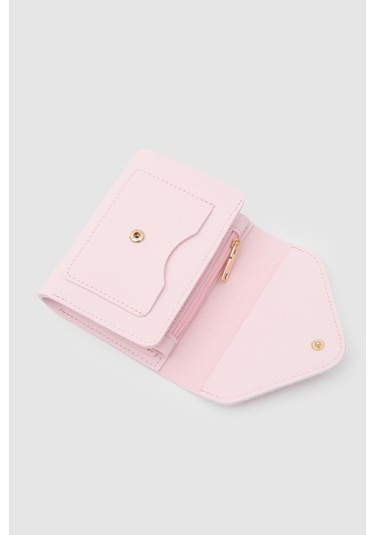Shule Bags Mysa Medium Zarf Cüzdan Pudra Pembe