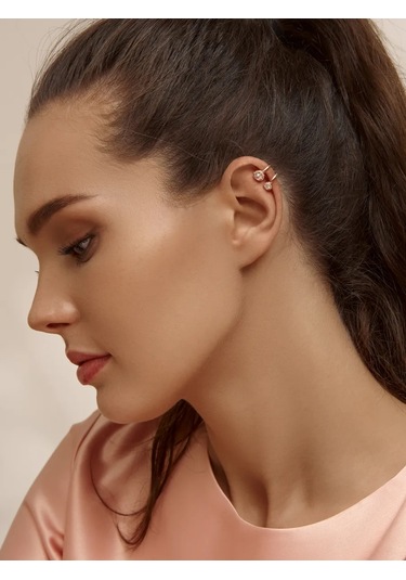 Zoloto Russkih Deliksız 925 Ayar Gümüş Altın Kaplama Bileklik 152287721 Altın