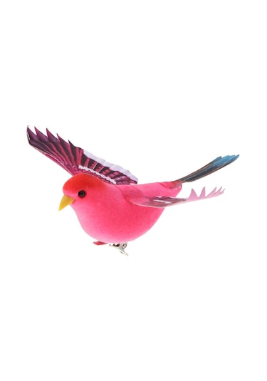 Suntek Yayılan Kanatlar Yapay Tüy Köpük Kuş Ev Büyük