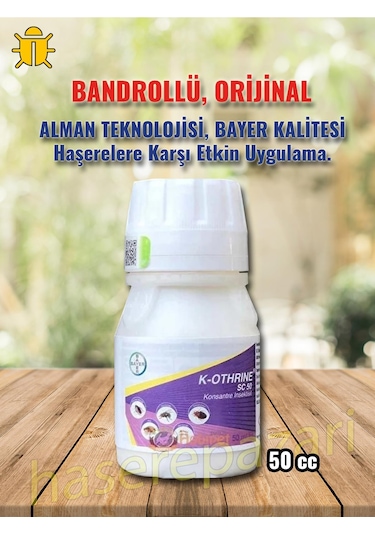 Bayer K-othrine Sc50 Konsantre Genel Haşere İlacı 50 G